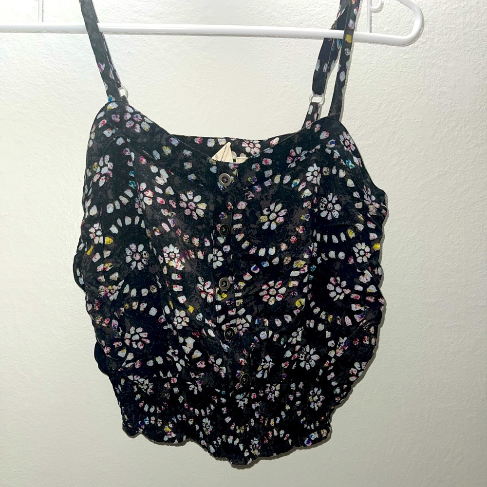 Spaghetti strap crop top